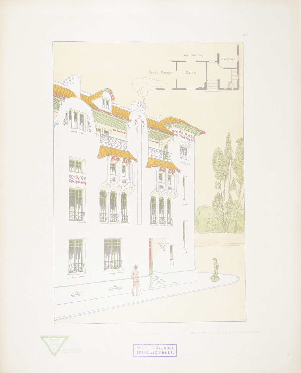 Inv. H. Sauvage et C. Sarazin, Paris