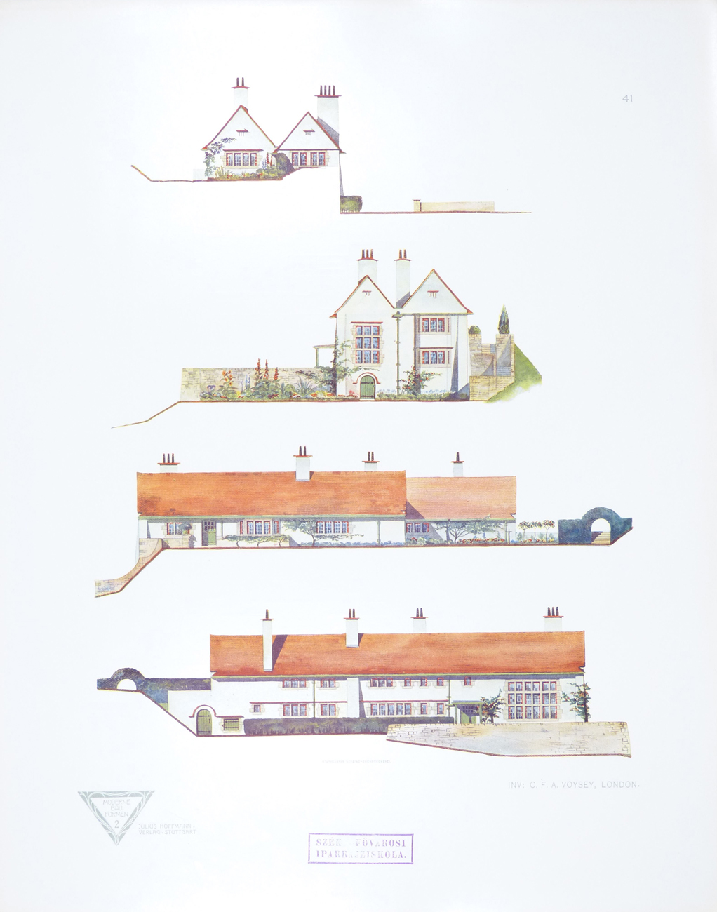 Inv. C. F. A. Voysey, London