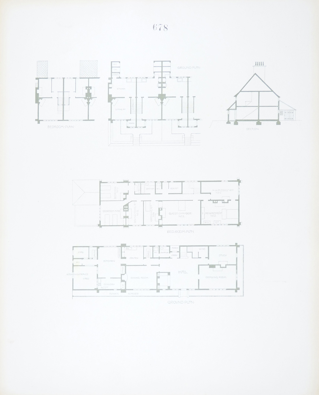 Inv. C. F. A. Voysey, London