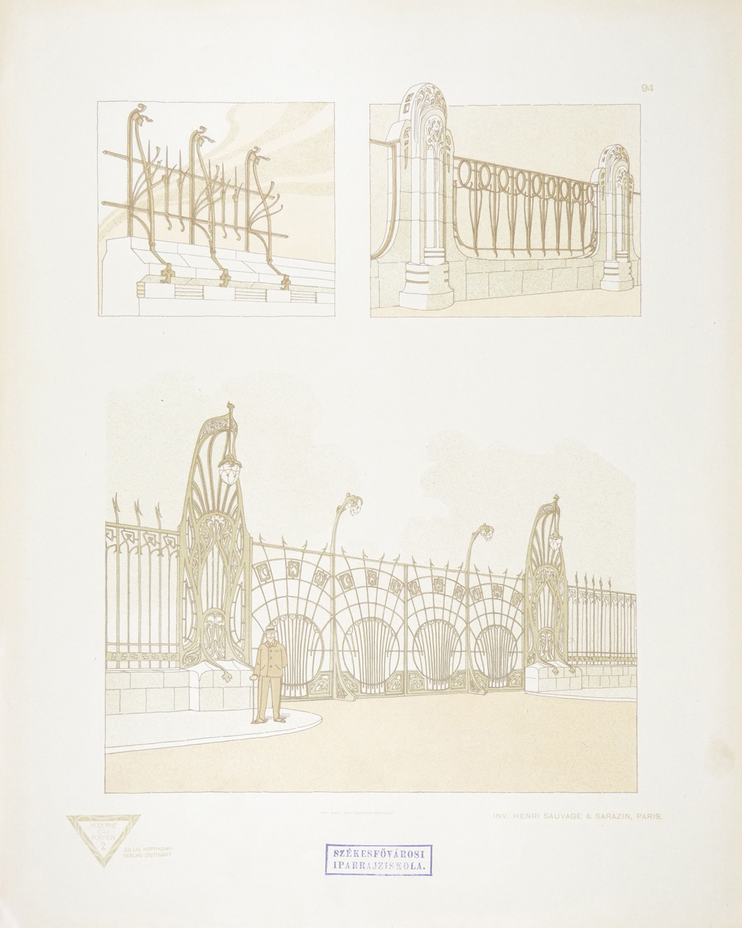 Inv. H. Sauvage et C. Sarazin, Paris