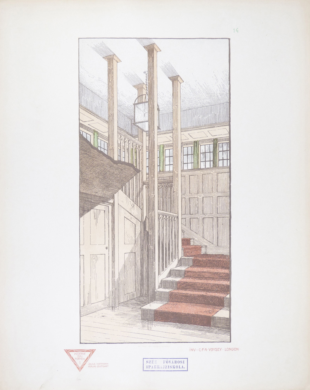 Inv. C. F. A. Voysey, London