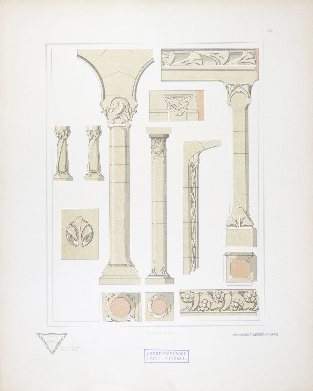 Inv. Maurice Dufréne, Paris