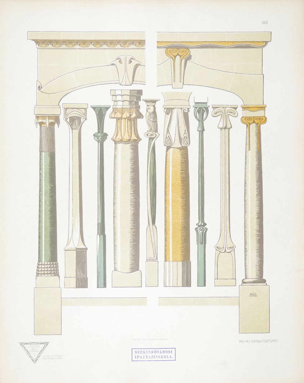 Inv. M. J. Gradl, Stuttgart