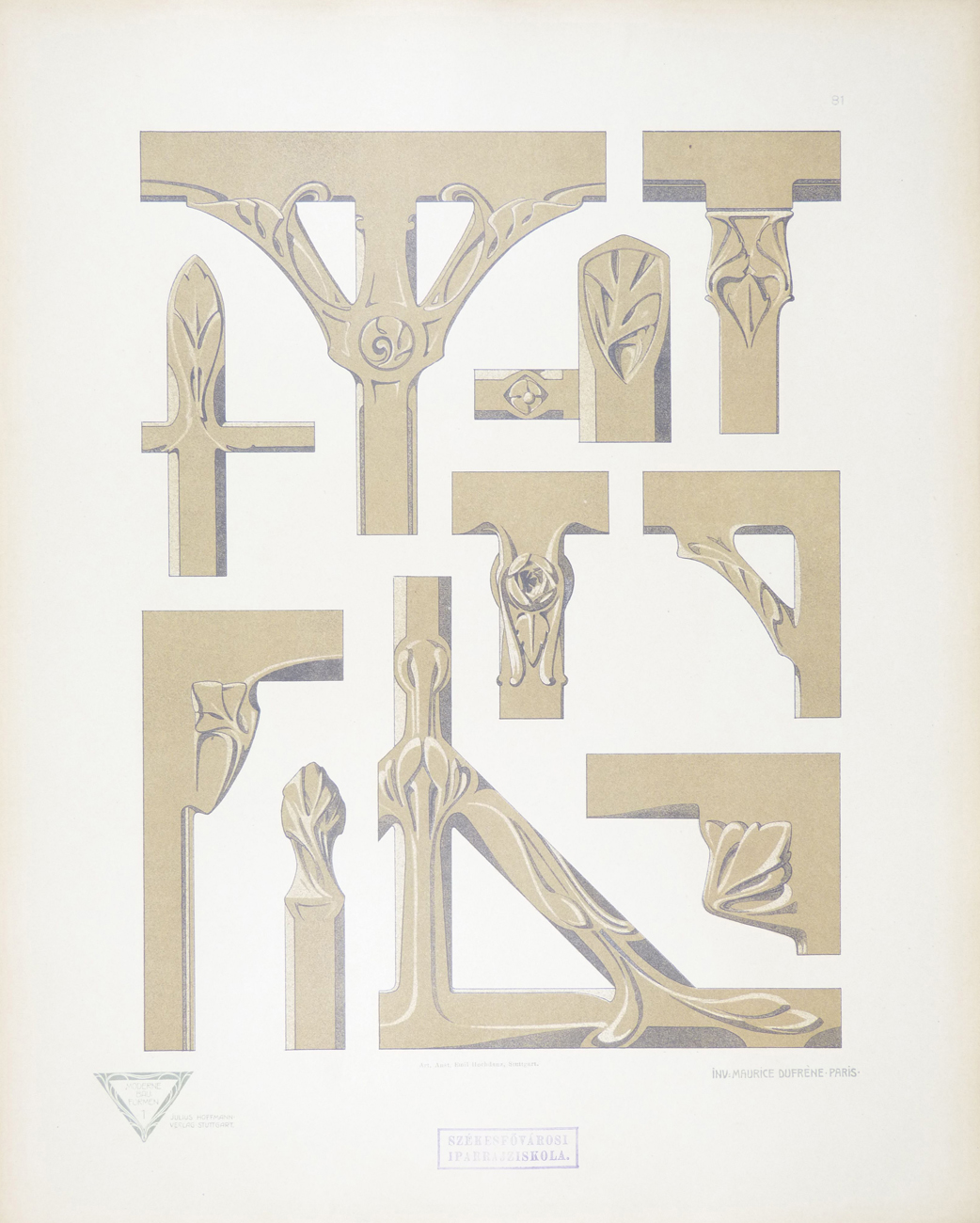 Inv. Maurice Dufréne, Paris